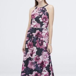 David’s  Bridal Maxi Dress. Size 10. Never worn.